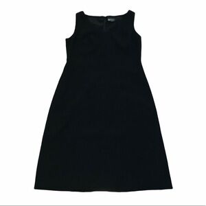 Ann Taylor Sleeveless Black Dress